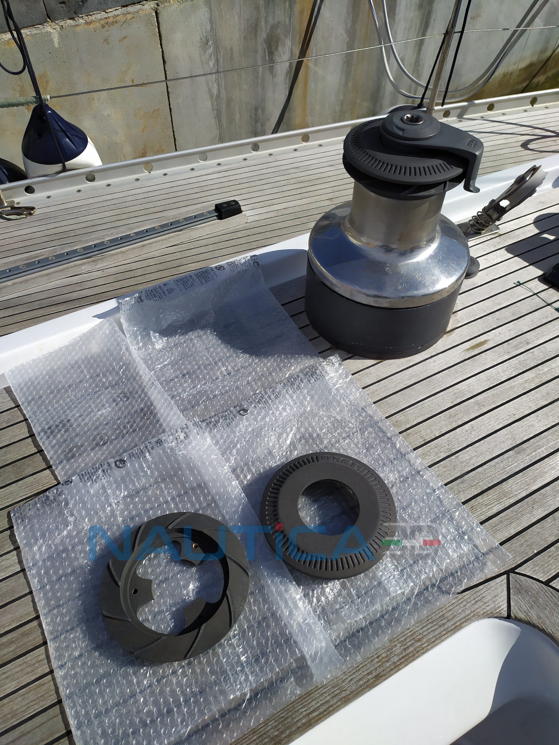winch esempio di riparazione